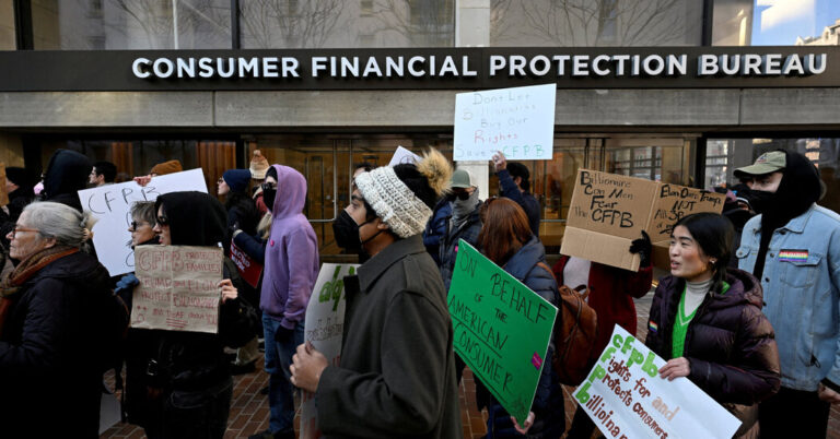 Appeals Court Scales Back Freeze on Firing Consumer Bureau Employees