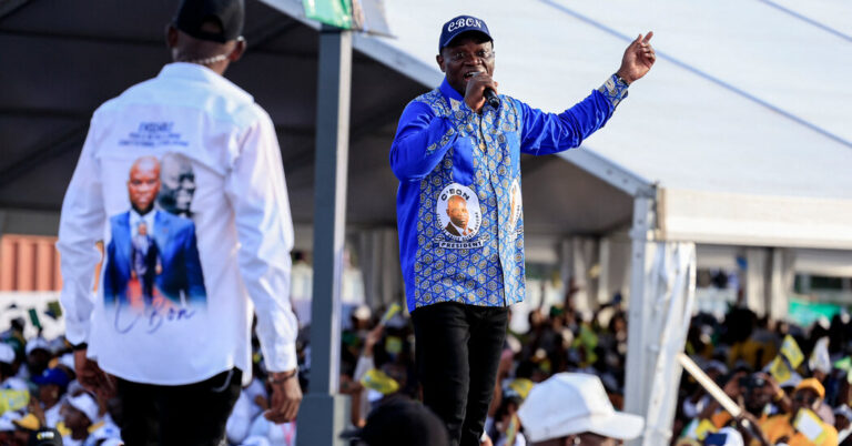 Brice Oligui Nguema Is Favored to Win Gabon Election