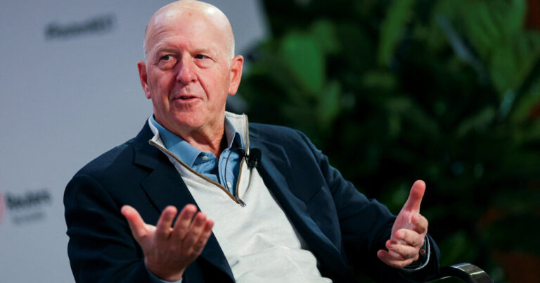 Good Luck Getting Goldman Sachs to Even Say the Word ‘Tariff’