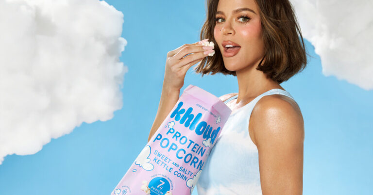 With Khloud, Khloe Kardashian Will Release a Protein-Packed Popcorn