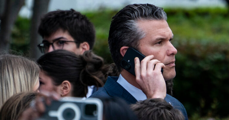 Hegseth’s Personal Phone Use Created Vulnerabilities, Analysts Say