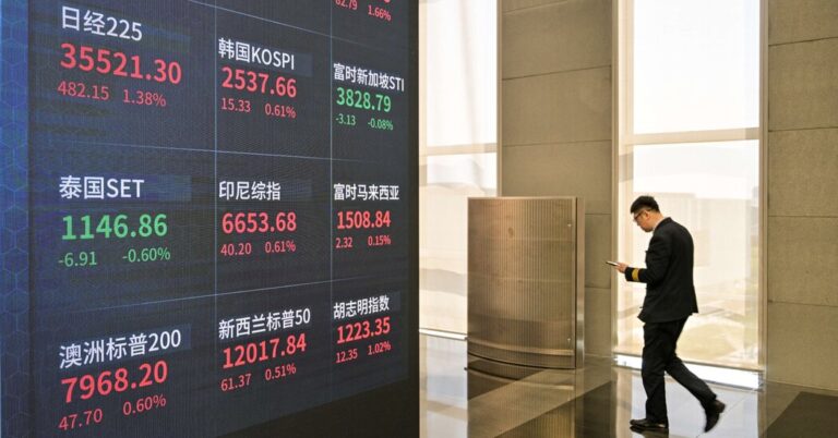 Stocks on Track for a Weekly Gain as Investors Hope for Easing Trade Tensions