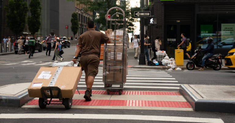 UPS to Cut 20,000 Jobs and Slash Amazon Deliveries to Trim Costs