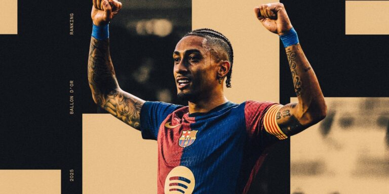 Rating the favourites to win the 2025 Ballon d’Or: Is Raphinha now in pole position?