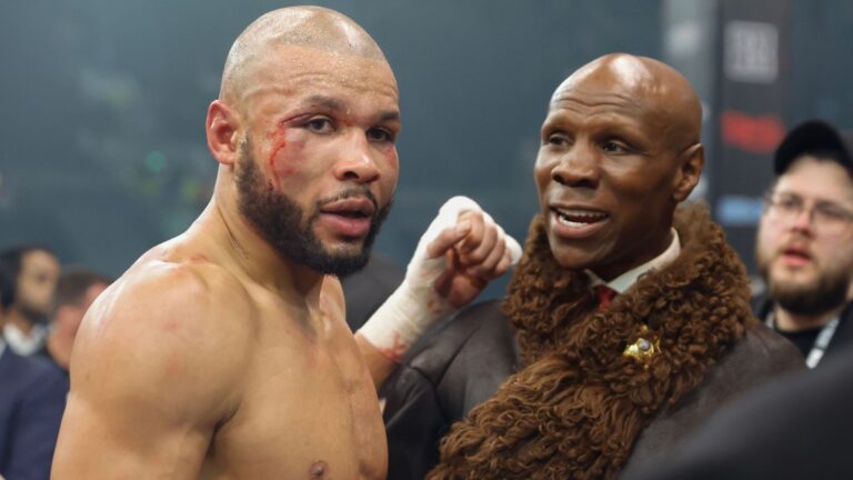 Chris Eubank Jr inspired by father in gruelling 12-round victory over Conor Benn at Tottenham Hotspur Stadium | Boxing News