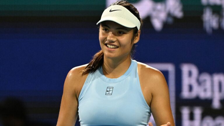 Madrid Open: Emma Raducanu beats Suzan Lamens in straight sets to reach second round | Tennis News