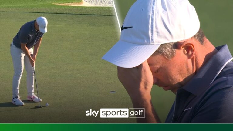 McIlroy bogeys 72nd hole at Masters to drop in to play-off with Rose!