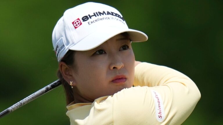 Chevron Championship: Ariya Jutanugarn duffs chip at final regulation hole before Mao Saigo wins chaotic five-way play-off | Golf News