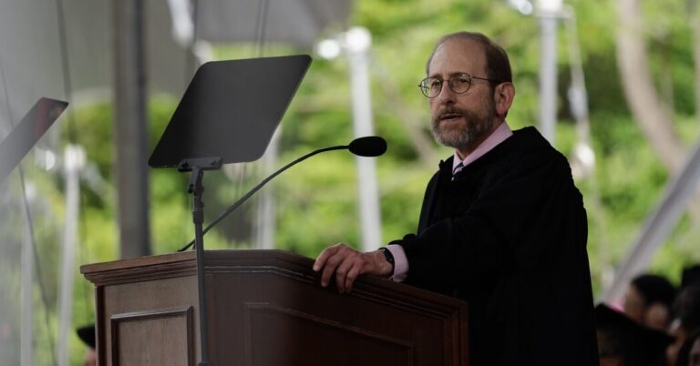 Harvard’s President Alan Garber Talks About His Legal Fight With Trump