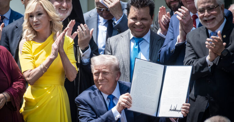 Trump Administration Live Updates: President Shuffles Team, Moving Waltz to U.N. and Adding to Rubio’s Titles