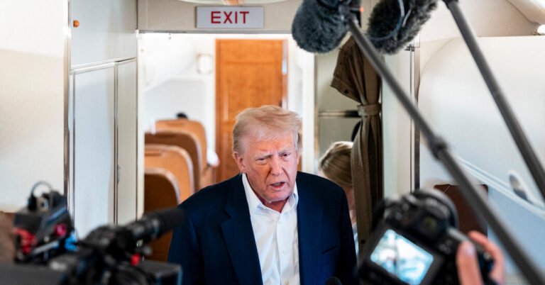 Trump Says He Asked Mexico to Let U.S. Military In to Fight Cartels