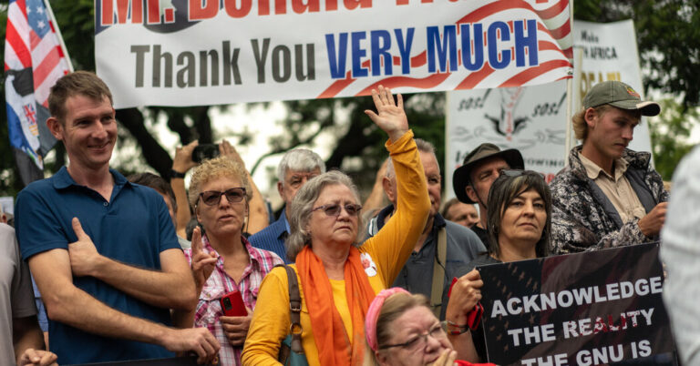 Trump Officials Seek to Bring First White Afrikaners to U.S. as Refugees Next Week