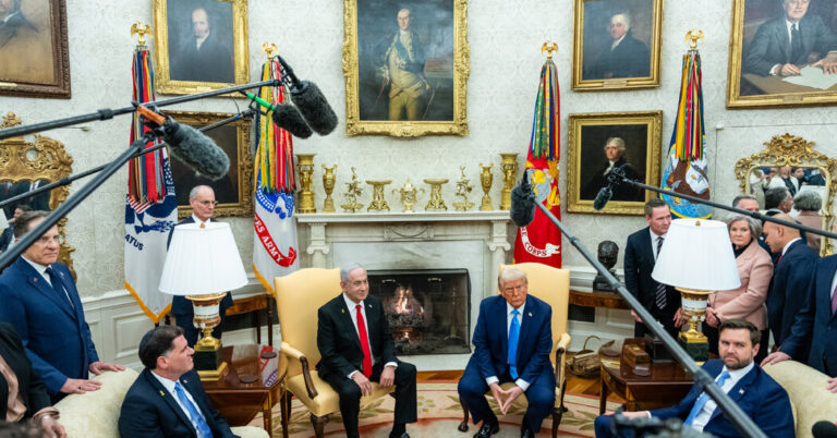 Once in Sync, Trump and Netanyahu Now Show Signs of Division