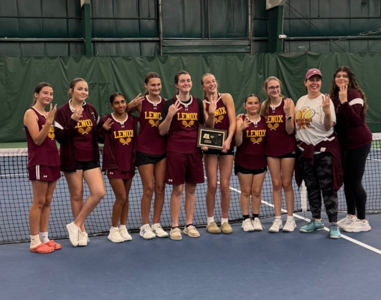 Lenox Memorial girls tennis defeats PVCICS, clinches third consecutive WMass Class C title