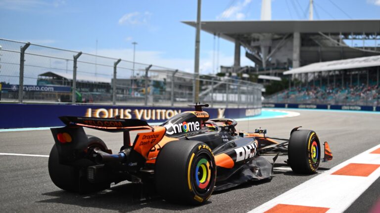 Miami GP: Oscar Piastri tops sole practice as Oliver Bearman crash creates Sprint Qualifying mystery | F1 News