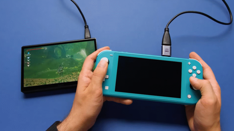 This HDMI mod lets you play Nintendo Switch Lite on a big screen