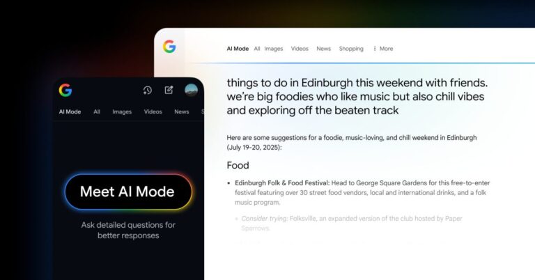Google Search rolling out AI Mode to the UK