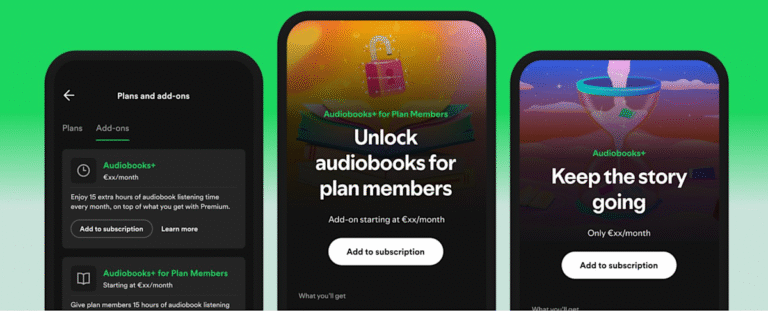 Spotify’s Audiobooks+ add-on is now available to some Premium subscribers