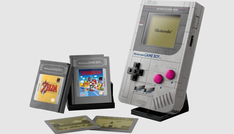 Lego’s Game Boy set is here, sadly not playable