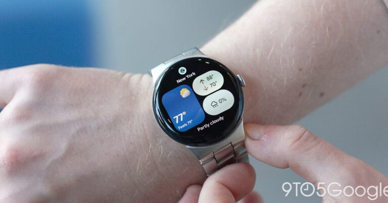 Pixel Weather is coming to the Pixel Watch 