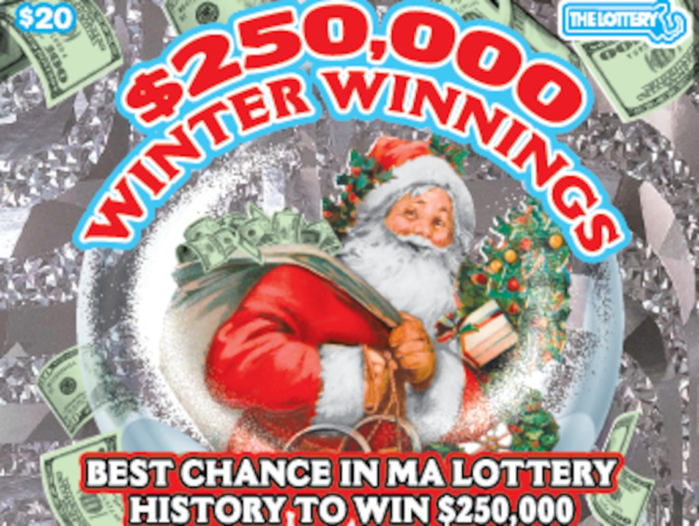 Mass. State Lottery winner: Top $250K prize won in brand new $20 game