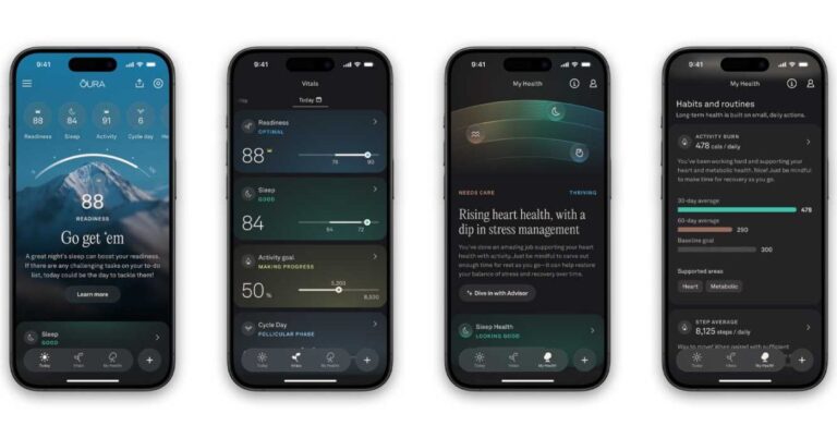 Oura is redesigning its app weeks after Ceramic Ring launch