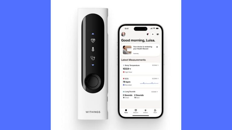 Withings has received FDA clearance for medical ‘multiscope’ BeamO