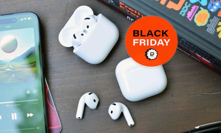 Black Friday Apple deals include the AirPods 4 for 47 percent off