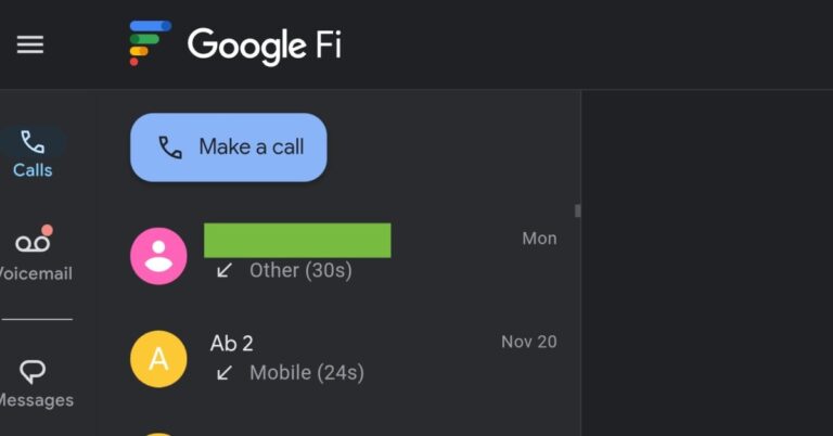 Google Fi’s new web calling and RCS rolling out now