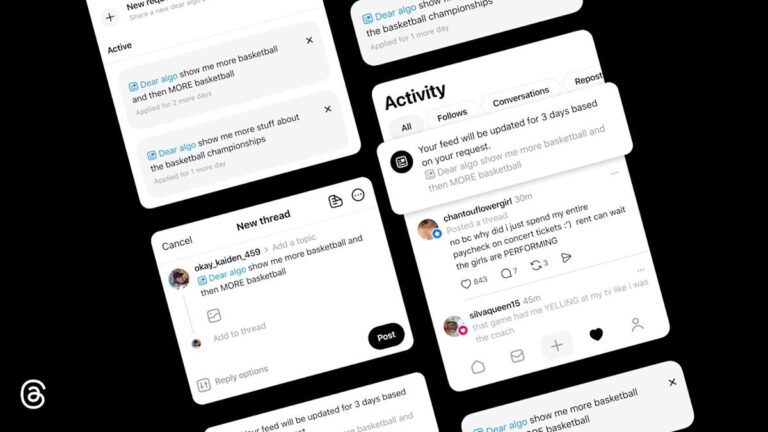 Meta turned Threads algorithm complaints into an official feature